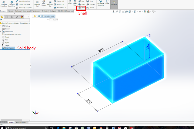 Design Tech Academy: Shell in SolidWorks