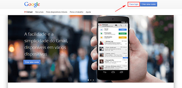 Como entrar direto no Gmail E-mail Gmail - Como entrar direto sem logar