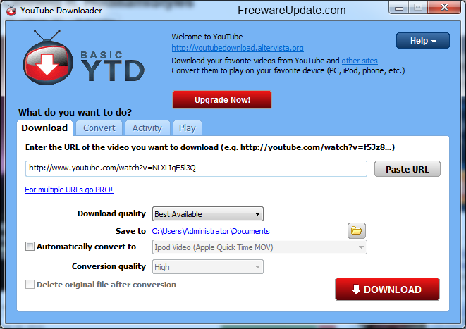 free youtube video downloader for pc windows 10