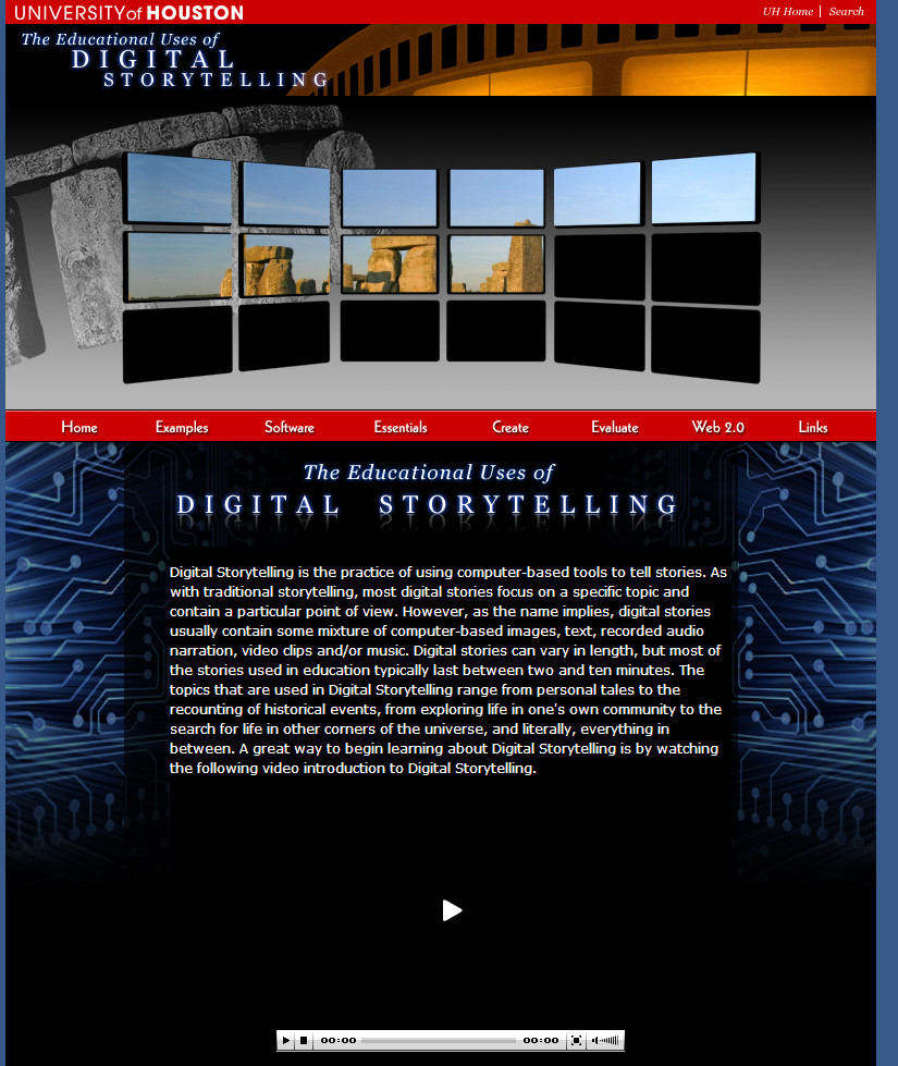 Learning Never Stops Education Uses for Digital Storytelling