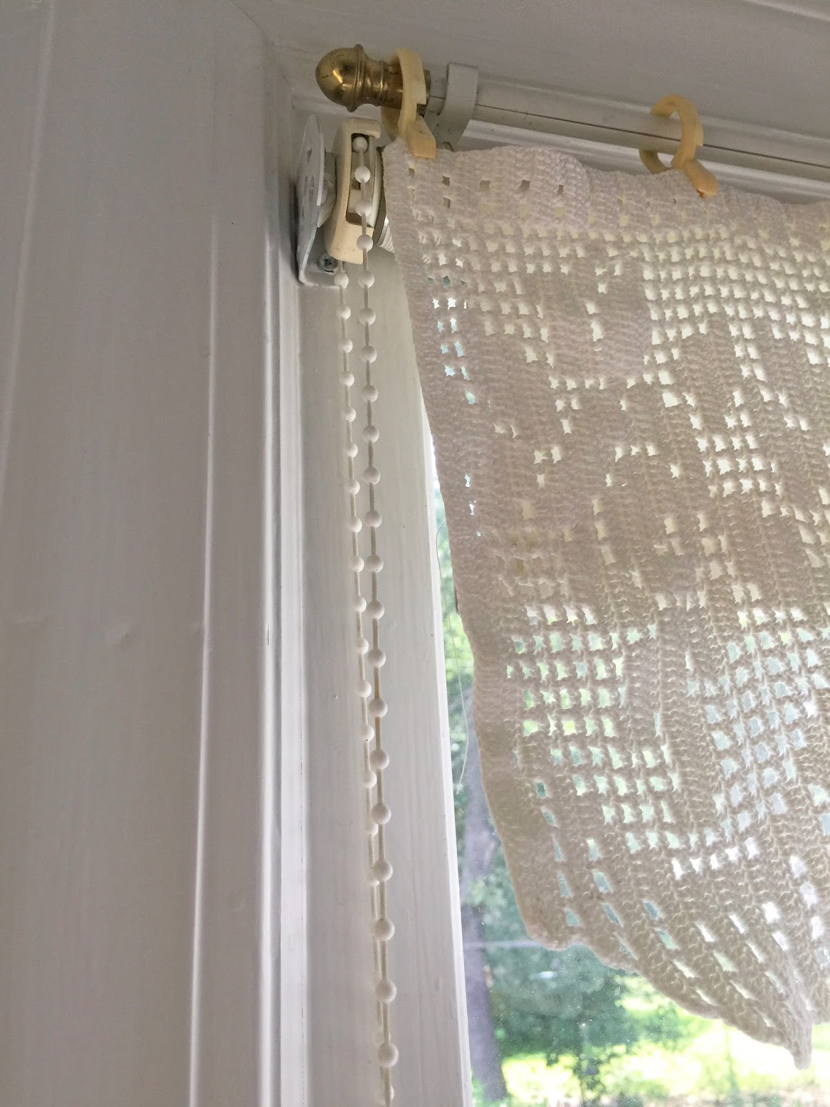 Mariette S Back To Basics Kitchen Bay Window New Crocheted Rose