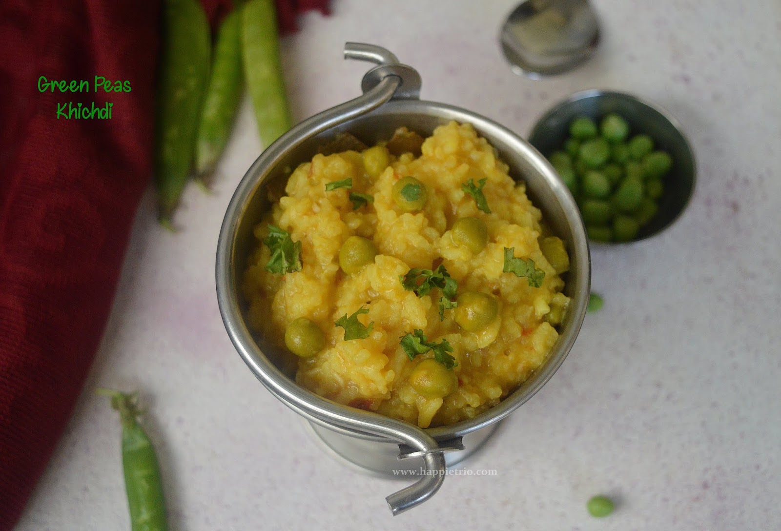 Green Peas Khichdi Cook with Sharmila