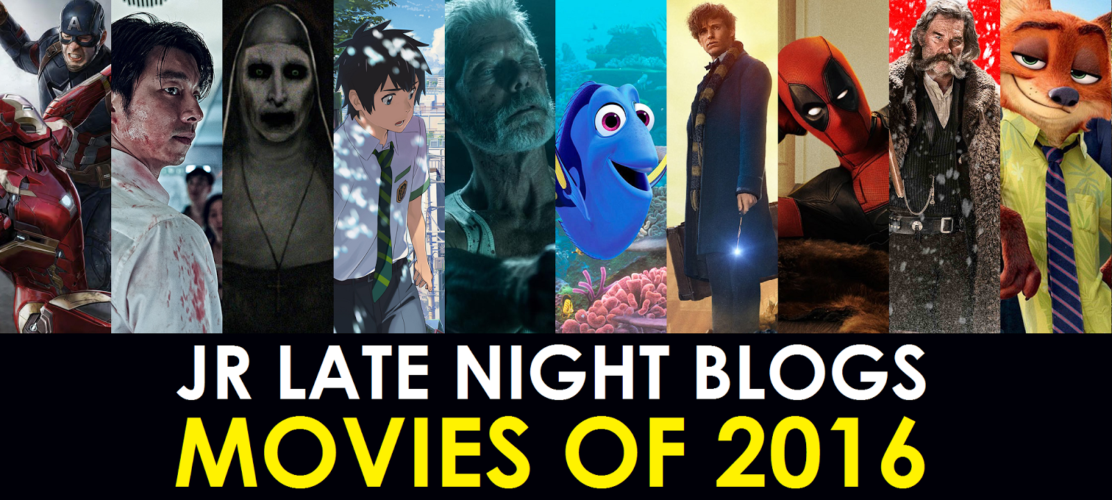 JR's Movies of the Year 2016