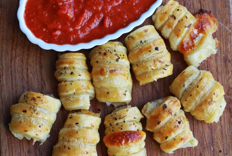 Baked pizza bites recipe
