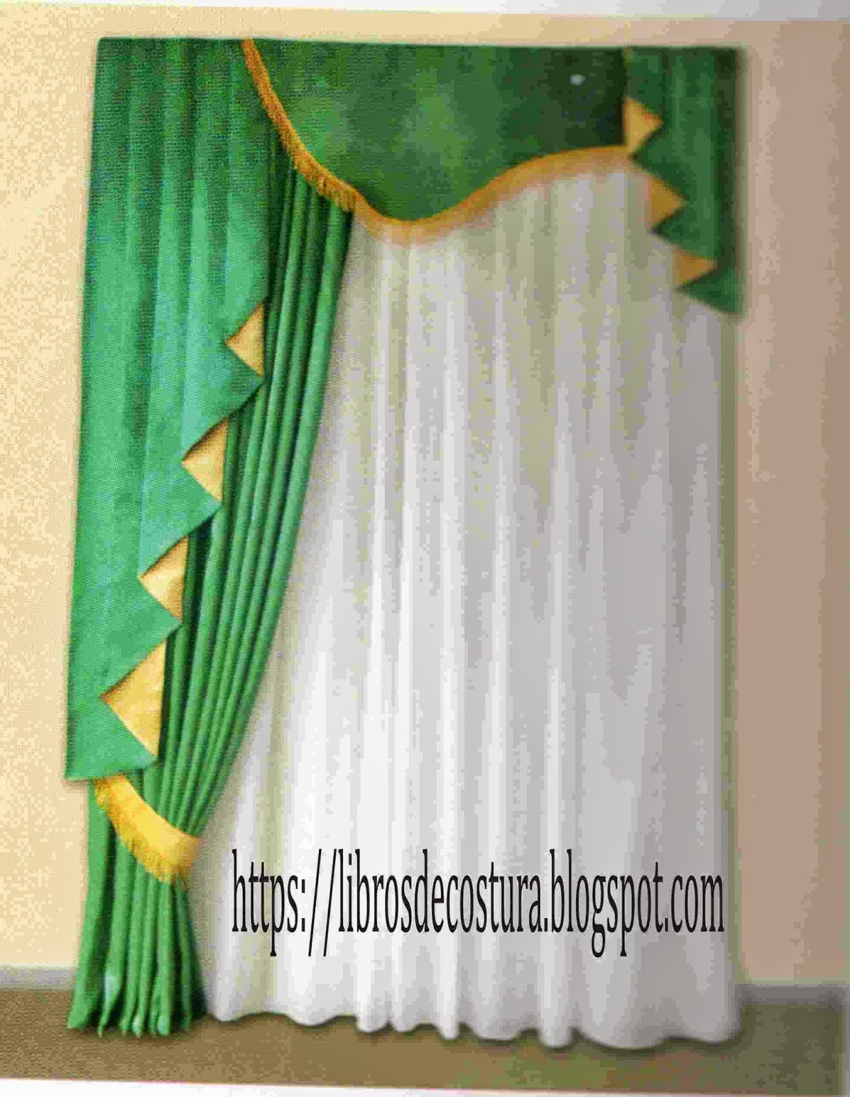 cenefas para cortinas libros de costura como hacer cortinas paso a paso cenefas para cortinas libros de costura como hacer cortinas paso a paso