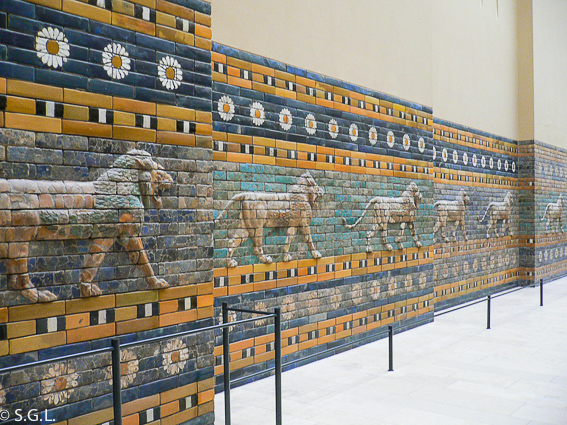 Puerta de Ishtar. Museo de pergamo en Berlin