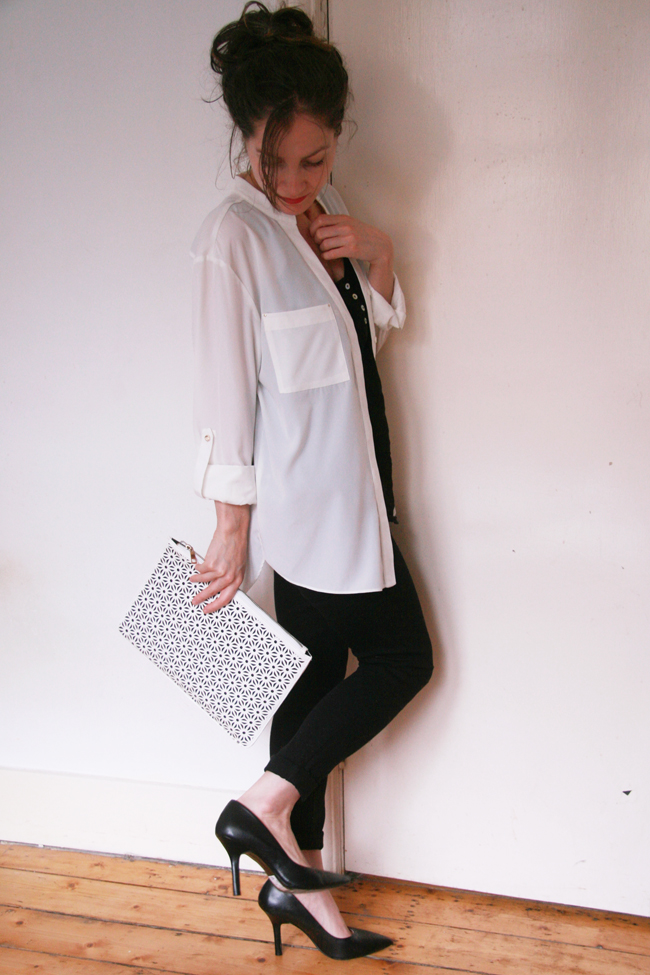 #NextGuestBlogger – My Second Outfit Post – Monochrome & Camo