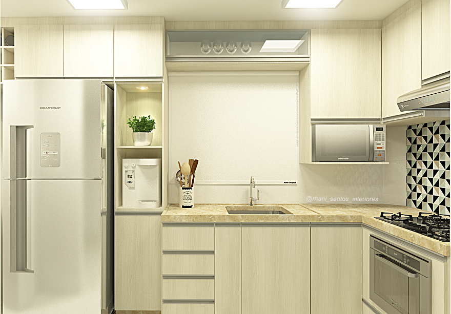 Hora da Decor Projeto Cozinha Rhani Santos Designer de Armario Nenuco Juguettos ~ Hora da Decor Projeto Cozinha Rhani Santos Designer de