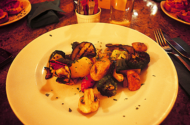 stephi lareine, sergios italian, grilled vegetables