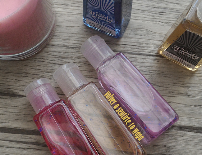 Merci Handy: geles limpiadores de manos de olores diferentes