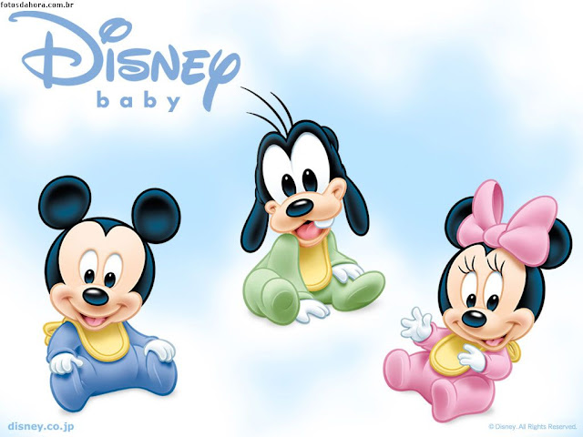 Disney Babies Free Printable Invitations, Labels or Cards.