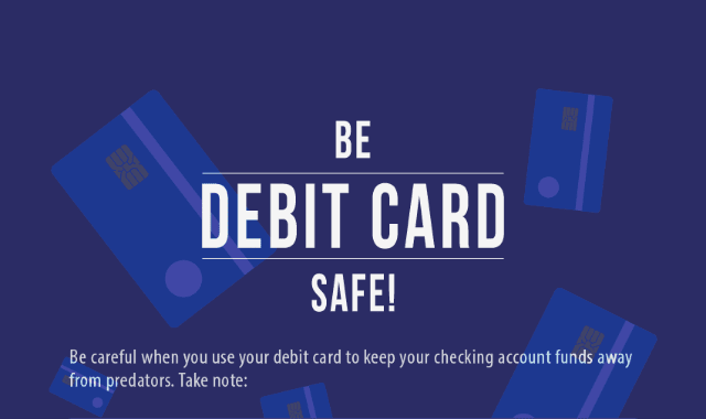 How To Be Debit Card Safe