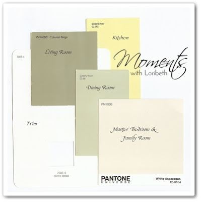 Moments with Loribeth: Renovating 1950s Ranch Colors for the interior