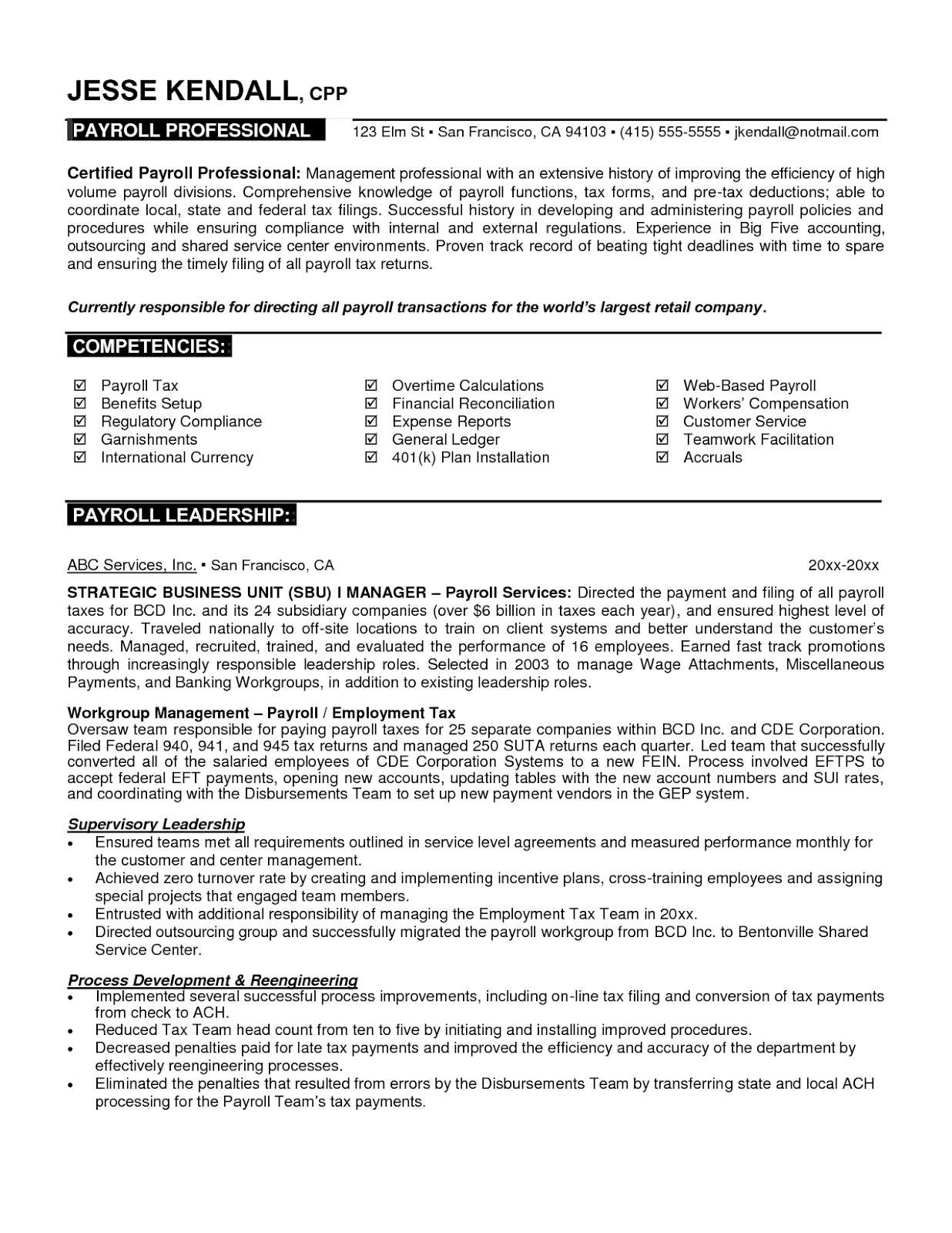 professional writing resume services