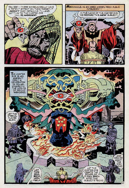 Demon v1 #3 dc bronze age comic book page art by Jack Kirby Demon v1 #3 dc bronze age comic book page art by Jack Kirby