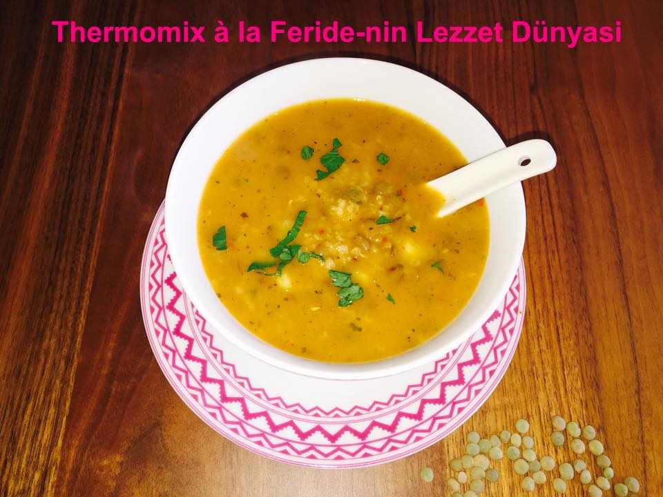Thermomix à la Feride-nin Lezzet Dünyasi: Linsen-Bulgur-Suppe ...