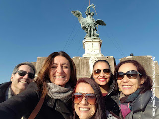 guia particular no castel sant'angelo em Roma, Italia