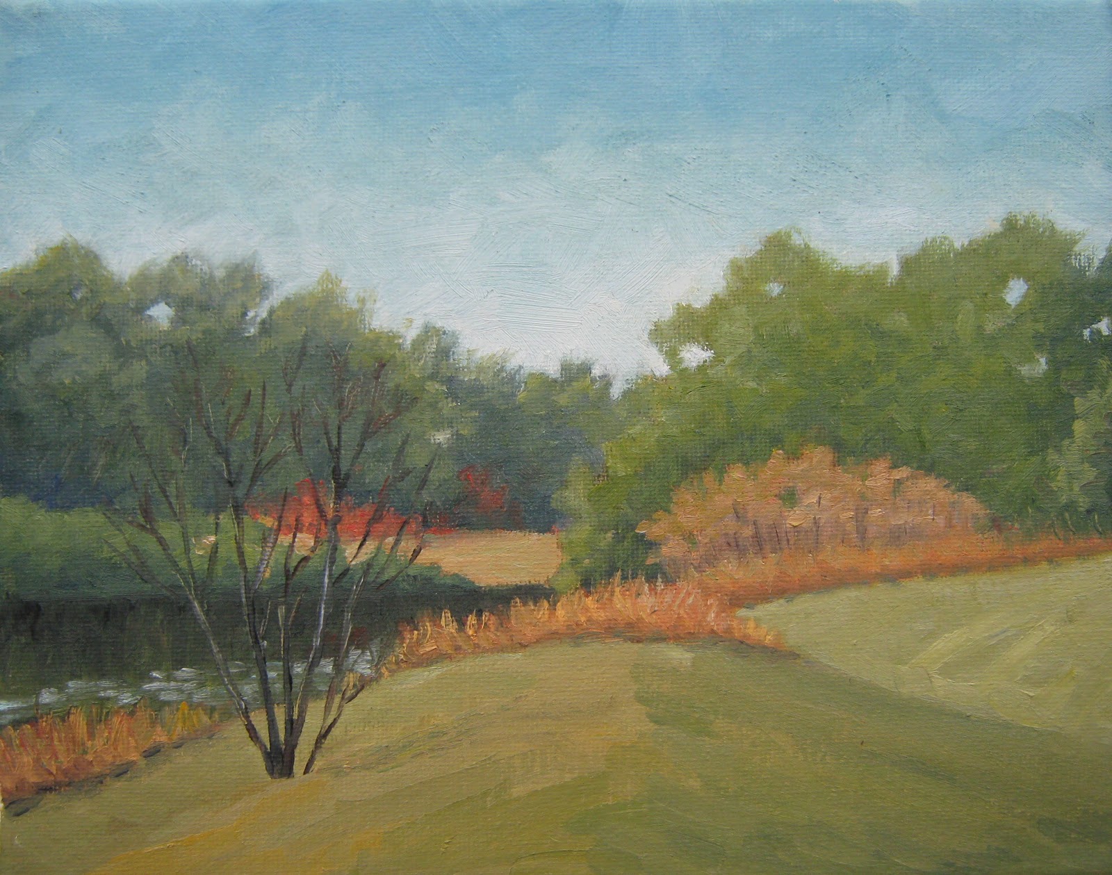 Douglas Clark, Texas Art Outdoor Painters Society Paintout in Glen Rose