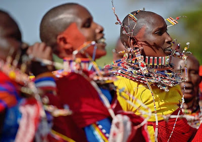 Jubilating for Honour and Glory at the  Maasai Olympics 2014 Kenya