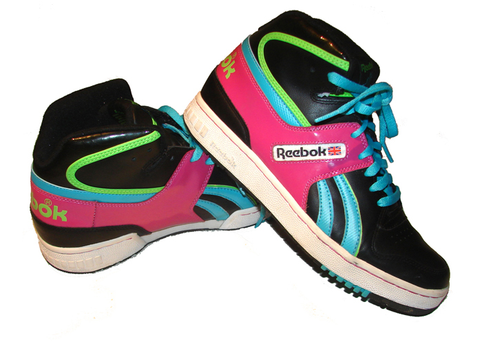 reebok fluorescent shoes