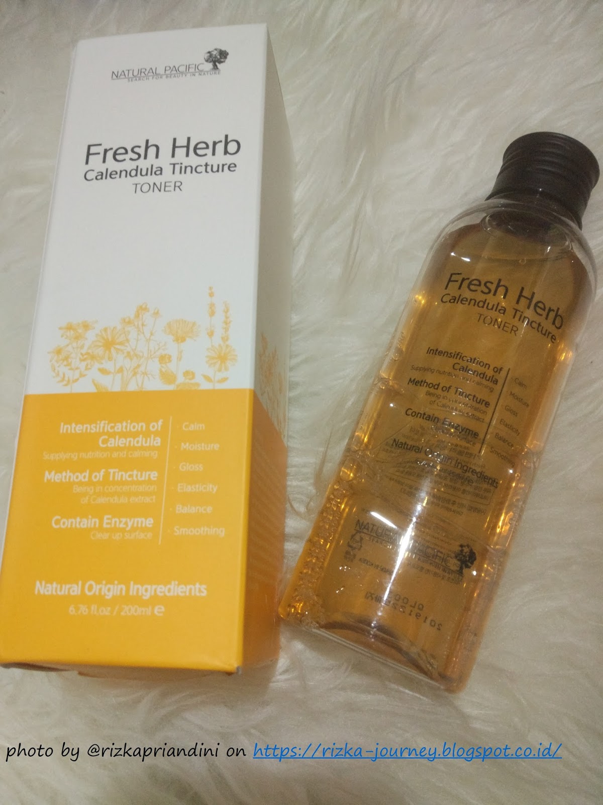 Natural Pacific Fresh Herb Calendula Tincture Toner Review IMG HHT