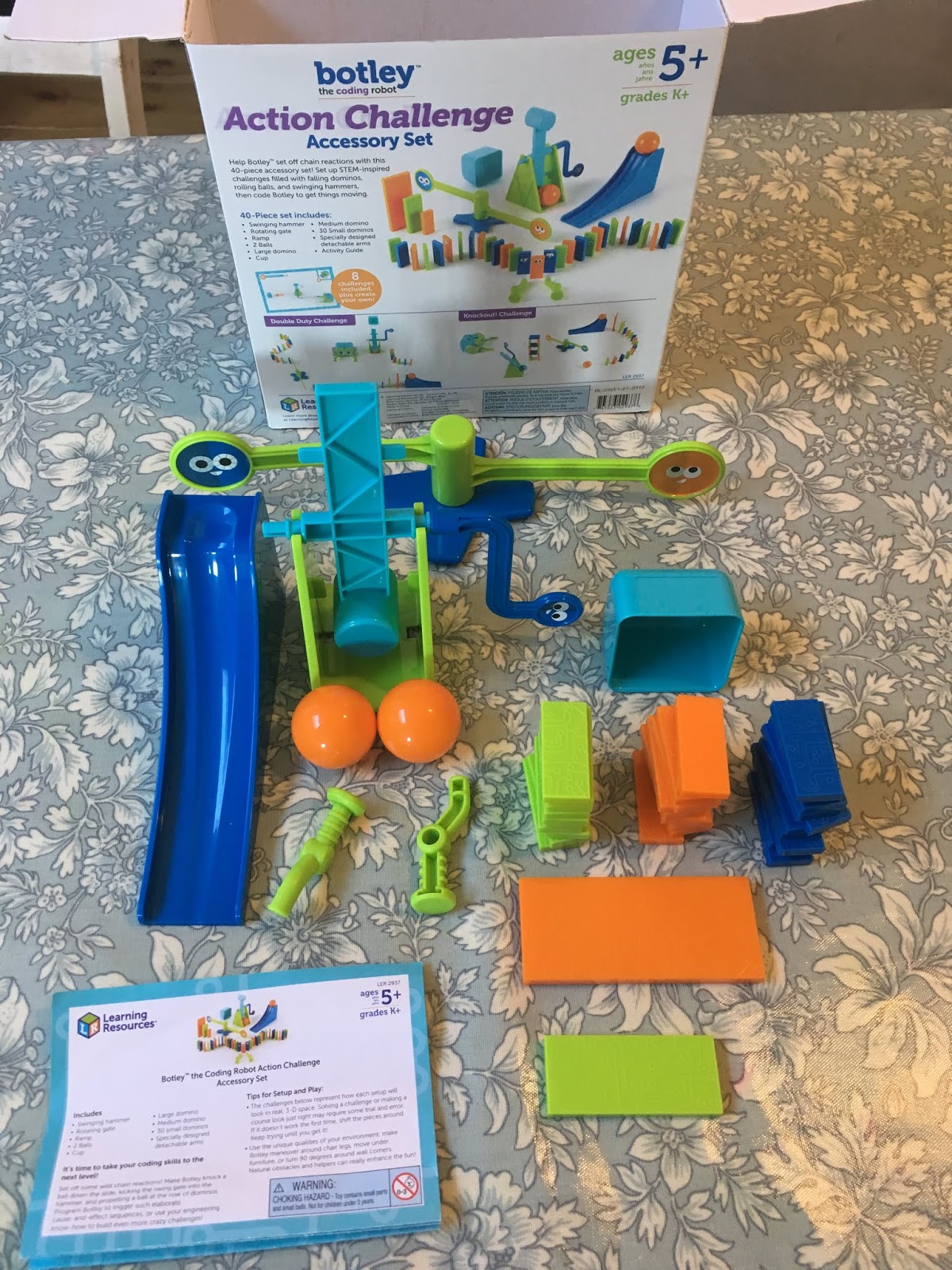 Learning Resources Botley the Coding Robot Action Challenge Accessory Set 