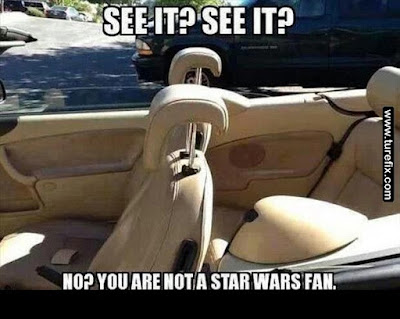 See It, Star Wars Fan, cool Car Seat Picture