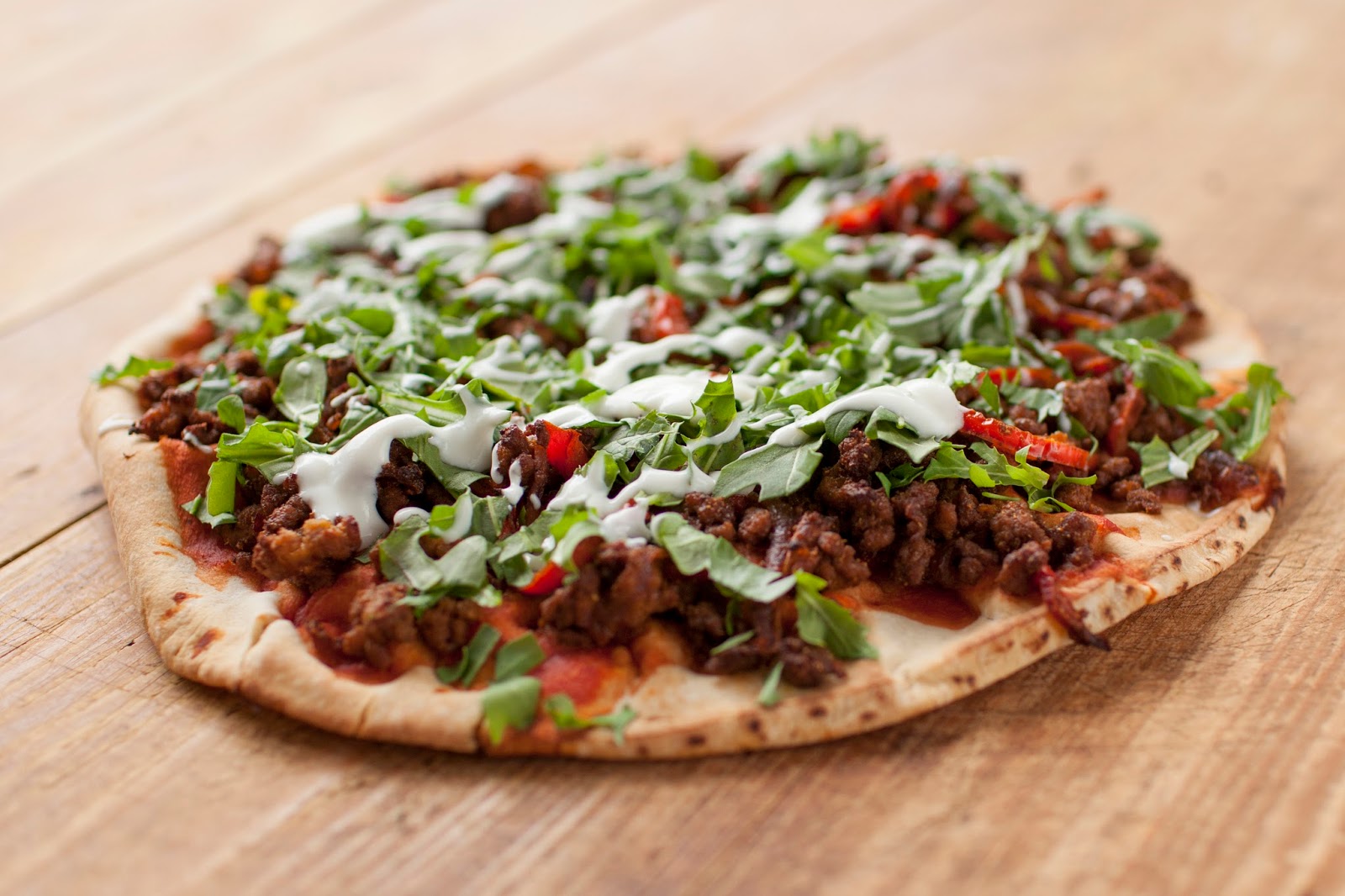 LAHMAJOUN PIZZA WITH MINCED MEAT Macedonian Cuisine
