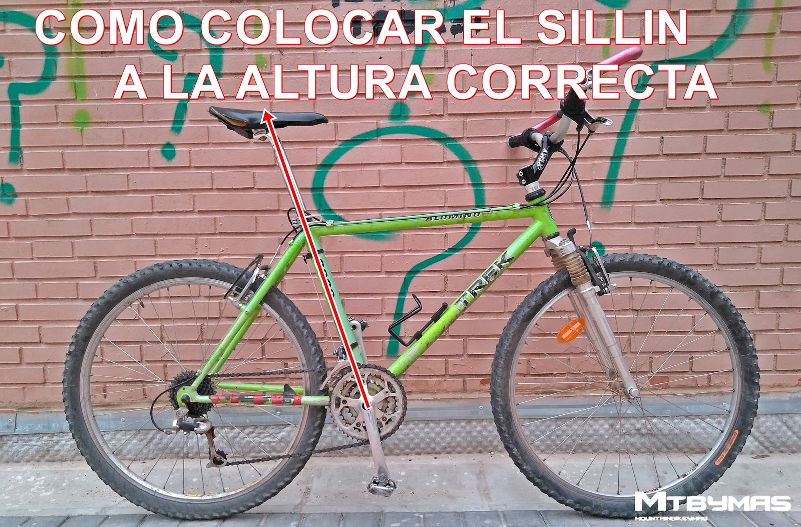 Cómo ajustar la altura del sillín de tu bicicleta? Cálculo de la altura  ideal