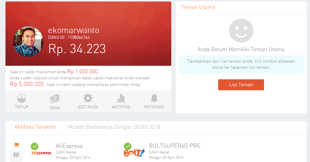 Aliexpress Doku | eko marwanto beli pulsa bolt dan beli dari aliexpress Aliexpress Doku | eko marwanto beli pulsa bolt dan beli dari aliexpress
