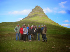 The Painter's Passport group in Iceland