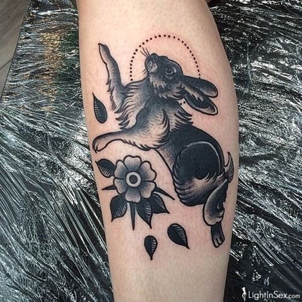 tatuagens femininas de coelho tatuagens femininas de coelho