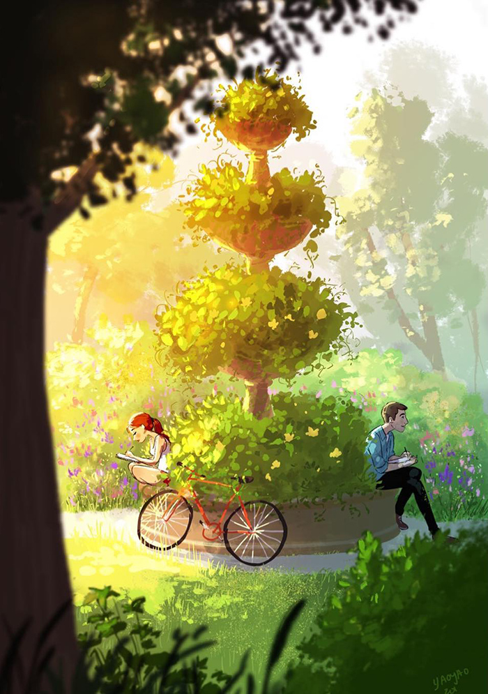 Love When No One Sees It: Love Phantom Of 25 Frames From Illustrator