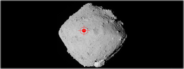 hayabusa2 e asteroide ryugu - explosão 