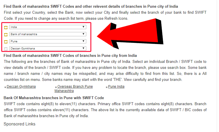 Find SWIFT Code Of All Banks In The World
