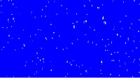 A photo of snow on a blue background. Photo is a link to weather effects page.