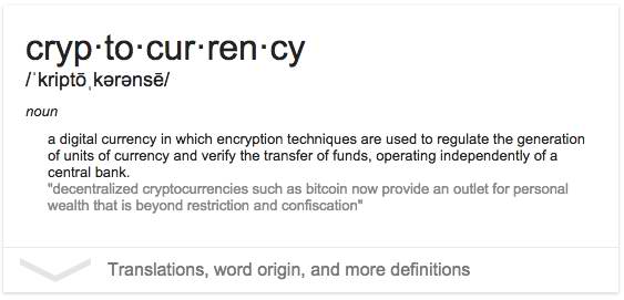 cryptocurrency