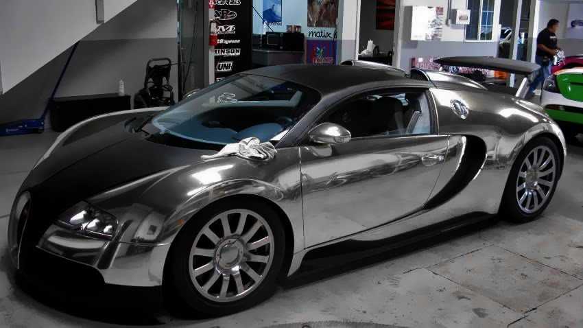 Автомобиль Bugatti Veyron Diamond Ltd золото