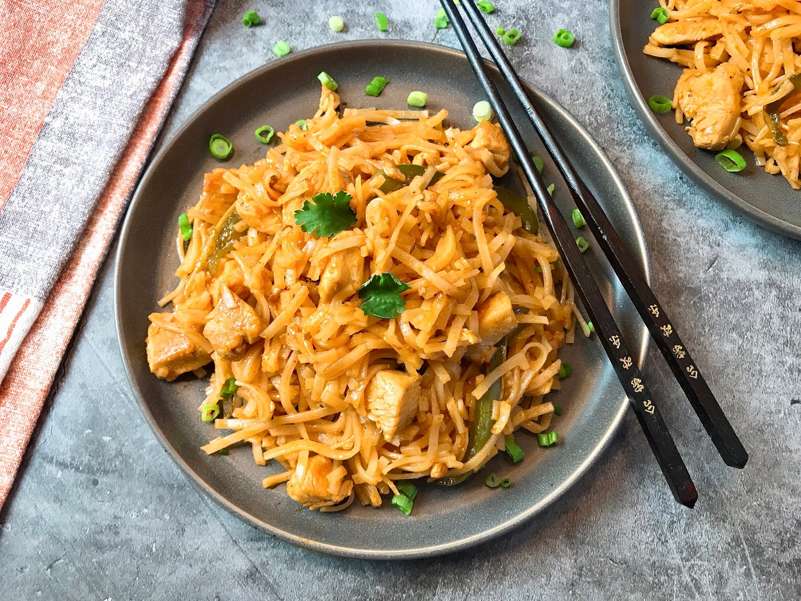 Chinese Chicken and Rice Noodles (GlutenFree)