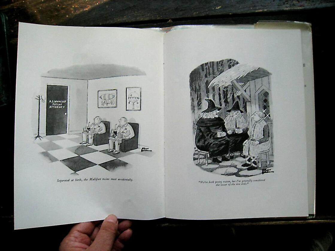Attempted Bloggery: Creature Comforts Signed by Charles Addams