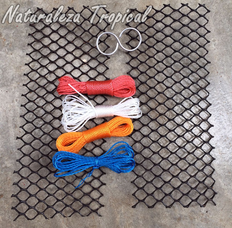 Materiales para elaborar maceta para orquídeas