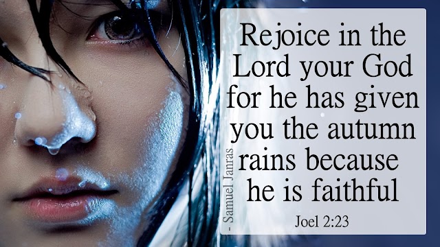 Rejoice Bible Verse by Brother Samuel Janras