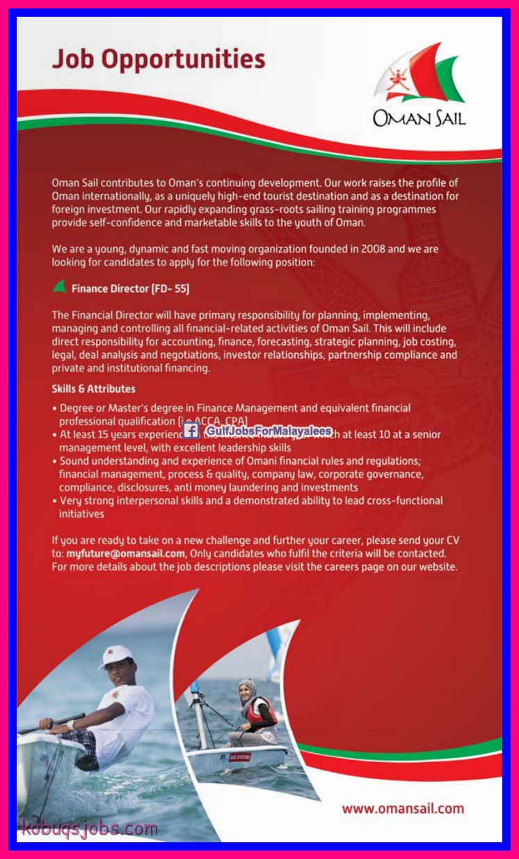 Oman Sail job vacancies Gulf Jobs for Malayalees