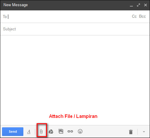 Langkah Langkah Mengirimkan File Excel Melalui Email Gmail Belajar Excel