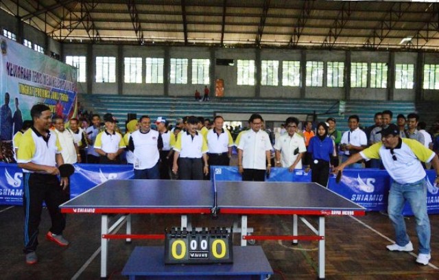 280 Petenis Meja se Jateng, Ikuti Kejuaraan di GOR Pesantenan Pati 280 Petenis Meja se Jateng, Ikuti Kejuaraan di GOR Pesantenan Pati