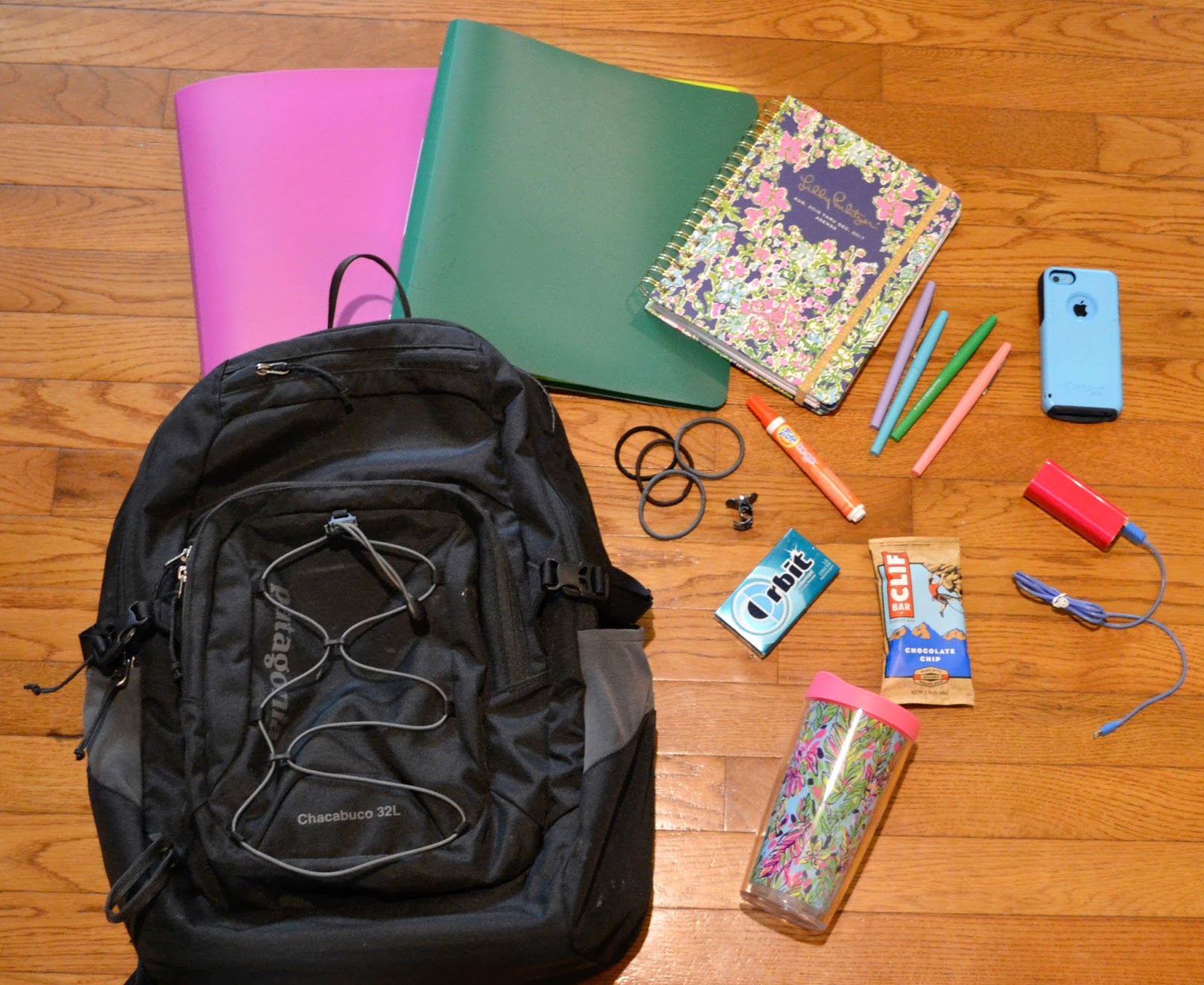 Classy & Clever What's In My Backpack