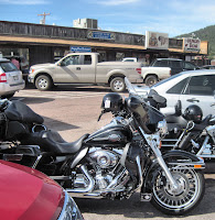 The Ride parked in front of The Hungry Bear - Woodland Park, CO