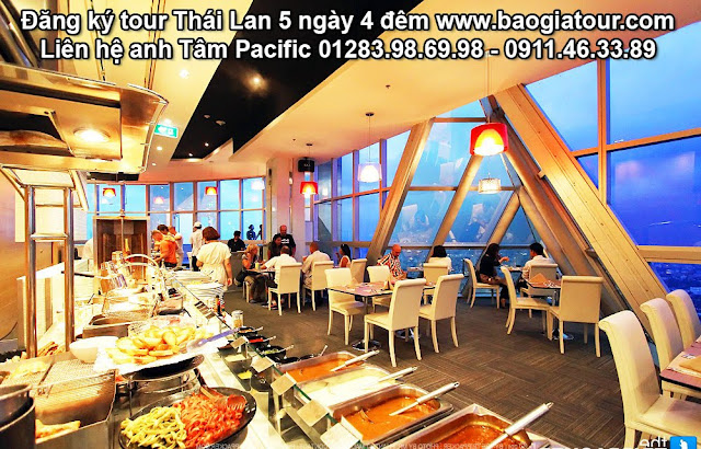 Tặng thưởng thức buffet 100 món ăn thoải mái tại Baiyoke Sky Bangkok Tặng thưởng thức buffet 100 món ăn thoải mái tại Baiyoke Sky Bangkok