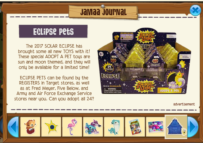 The Animal Jam Whip: Wild Weekend: Fantastic Felines + Eclipse Celebration