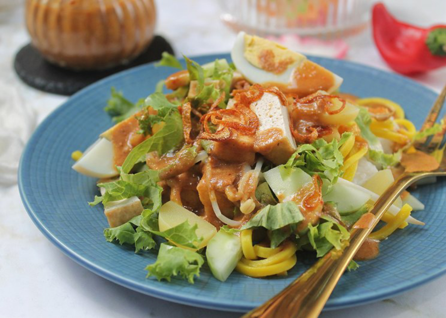 Resep Makanan GadoGado Bumbu Kacang Untuk Makan Siang Resep Makanan GadoGado Bumbu Kacang Untuk Makan Siang